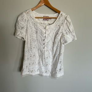 Juicy Coutour White Blouse